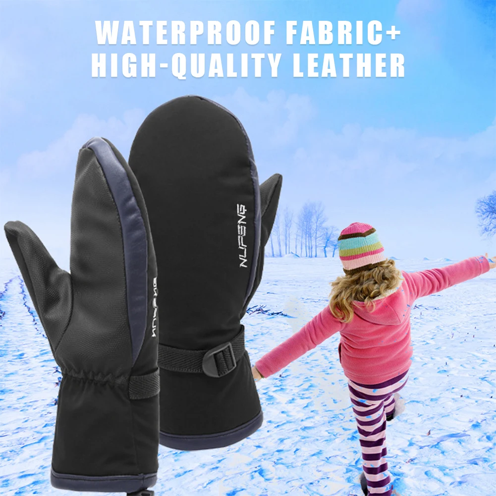 Electric Heating Gloves USB Charging Hand Warmer Gloves Waterproof 3 Gear Temperature for Outdoor Camping Hiking 4