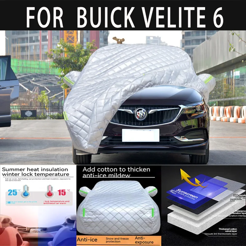 

For BUICK VELITE 6 auto hail proof protective cover, snow cover, sunshade, waterproof and dustproof external car accessories