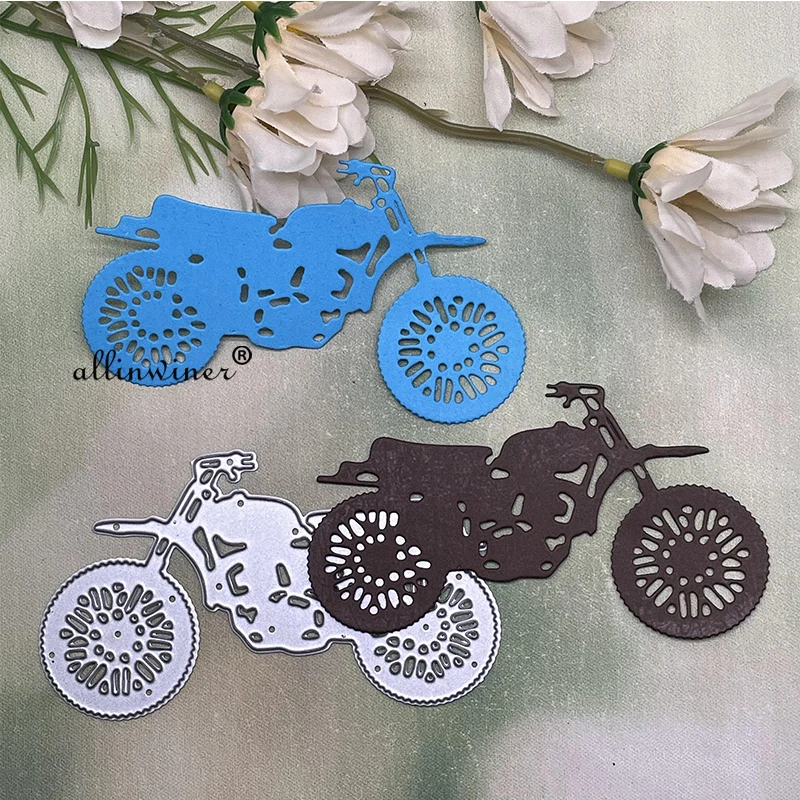

Motorcycle decoration Metal Cutting Dies Stencils For DIY Scrapbooking Decorative Embossing Handcraft Die Cutting Template