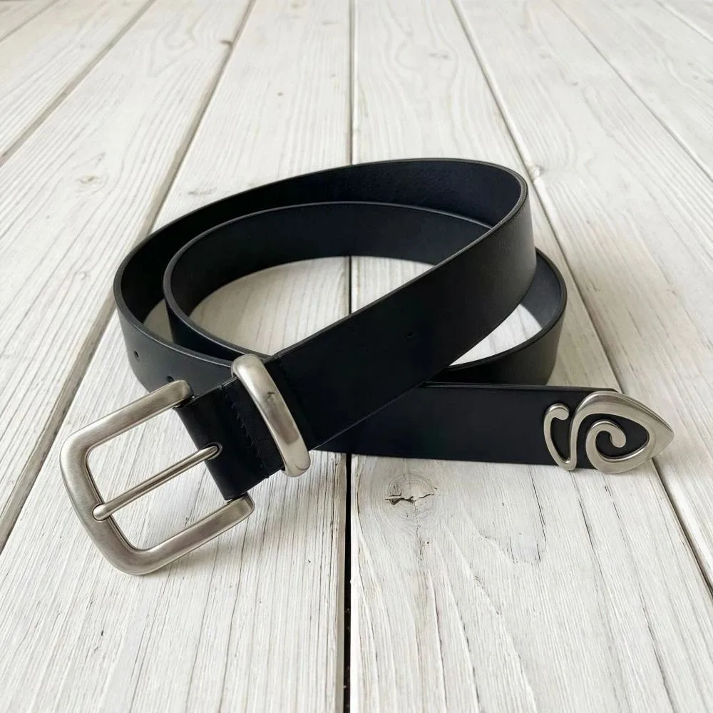 Hochwertiger Retro-Gürtel für Damen, schlichter Stil, PU-Leder, vielseitiger Taillengürtel, luxuriöser, einfarbiger Business-Gürtel, Unisex – Detail 11
