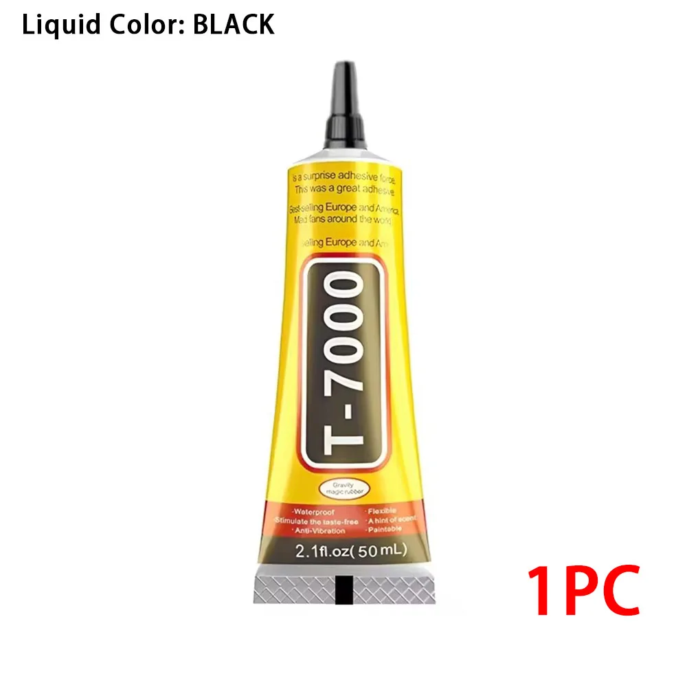 Universal Black Adhesive Glue for Electronics and DIY Projects – Multi-Size Options Available
