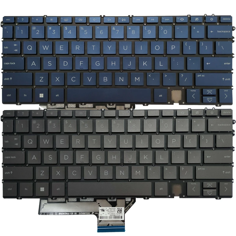 Nuova Tastiera Per Laptop Usa Per Retroilluminazione Hp Spectre X360 14-Ef