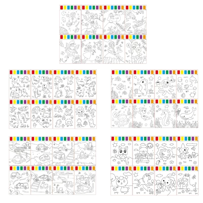 

Книга для акварельной живописи DoodleBook игрушка для рисования малышей игрушка для дошкольного образования
