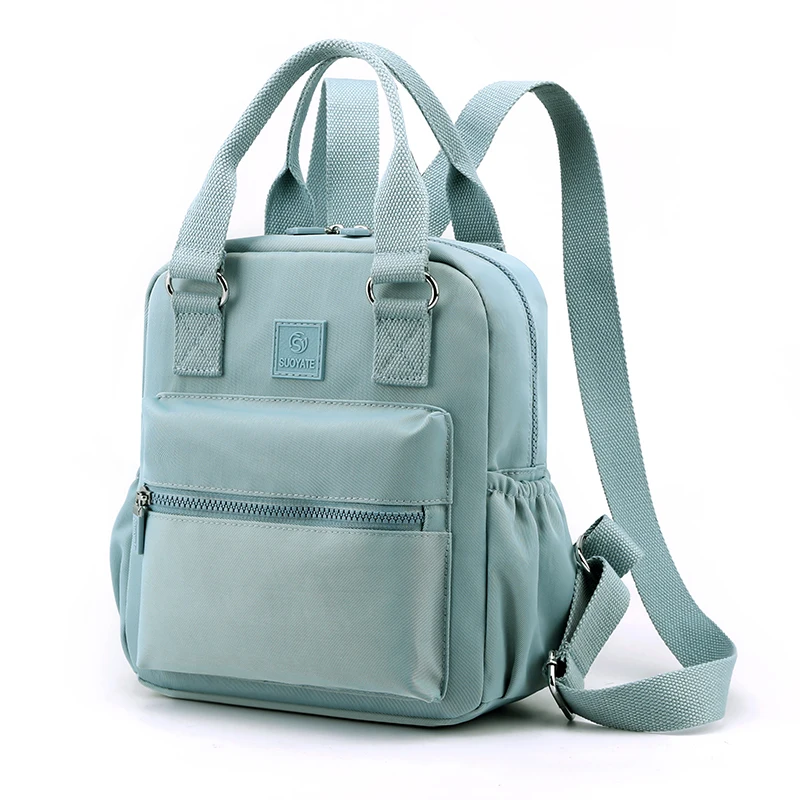 

Korean style Women Backpack Girls Nylon Travel Daypacks Vintage Rucksack Youth School Female Backpack Mochilas Bolsas 7 colors
