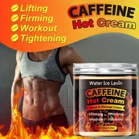Crème de massage thermique à la caféine 60g - Crème hydratante profondément nourrissante et raffermissante pour le visage et le corps, idéale pour l'exercice, améliore le système d'hydratation, crème hydratante 2