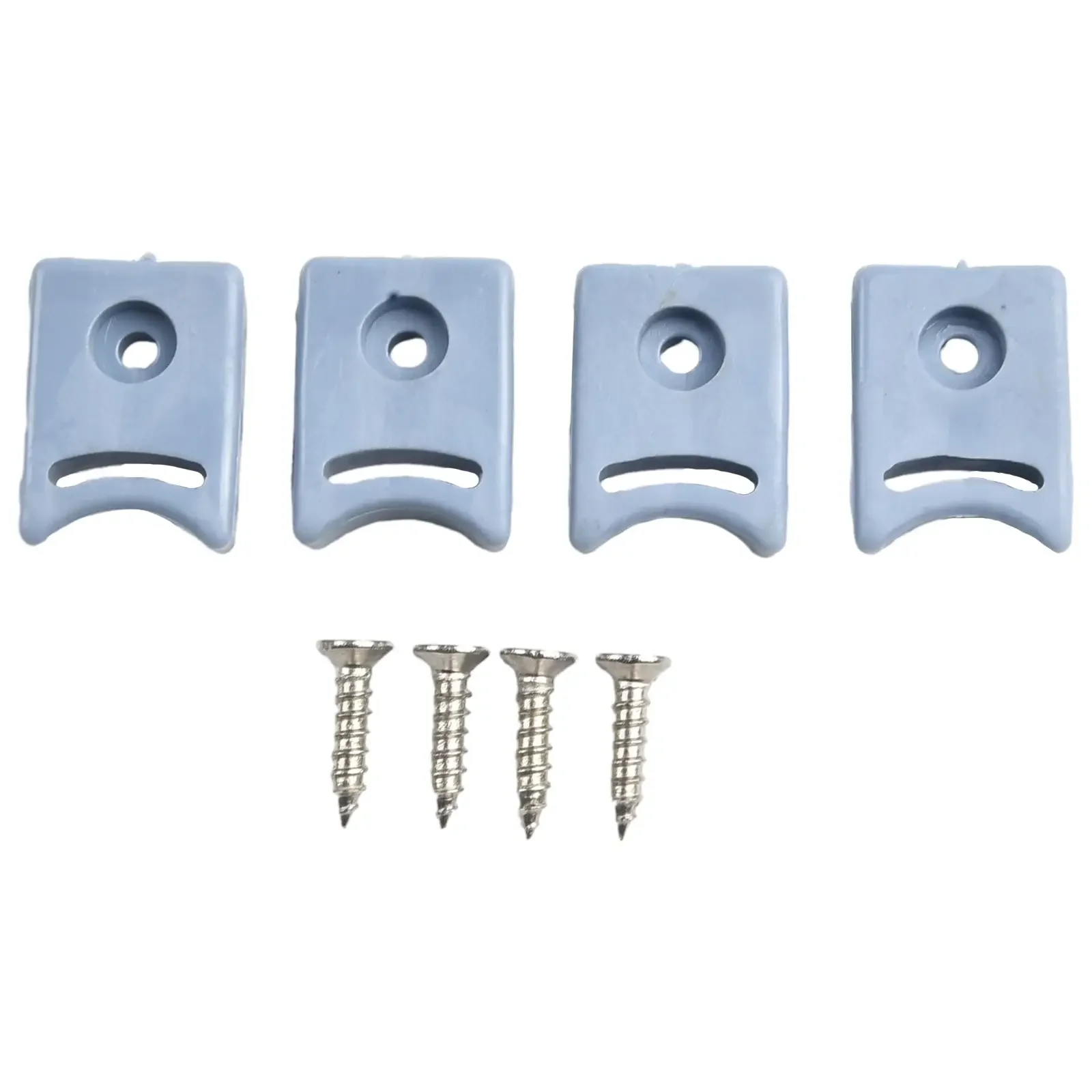 Plastic Shower Room Door Pulley Rubber Stops/Bumpers Top And Bottom Pack Of 4 Door Hardware Rollers