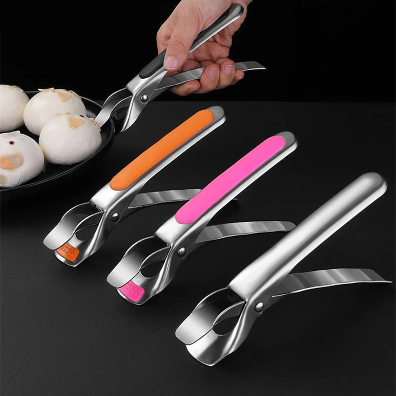 StainlessSteelAntihotBowlClipsDishClampPotPizzaPanGripper