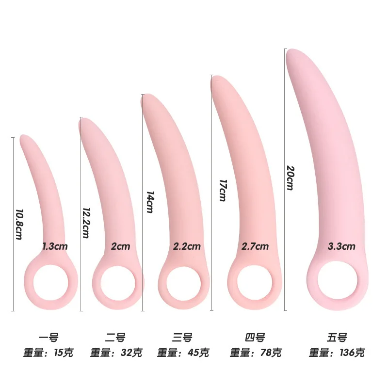 Crescent-shaped Backyard Toy Dildo Men and Women Share Anal Plug G-spot Massage Stick Butt Plug Masturbation Sex Adult Products