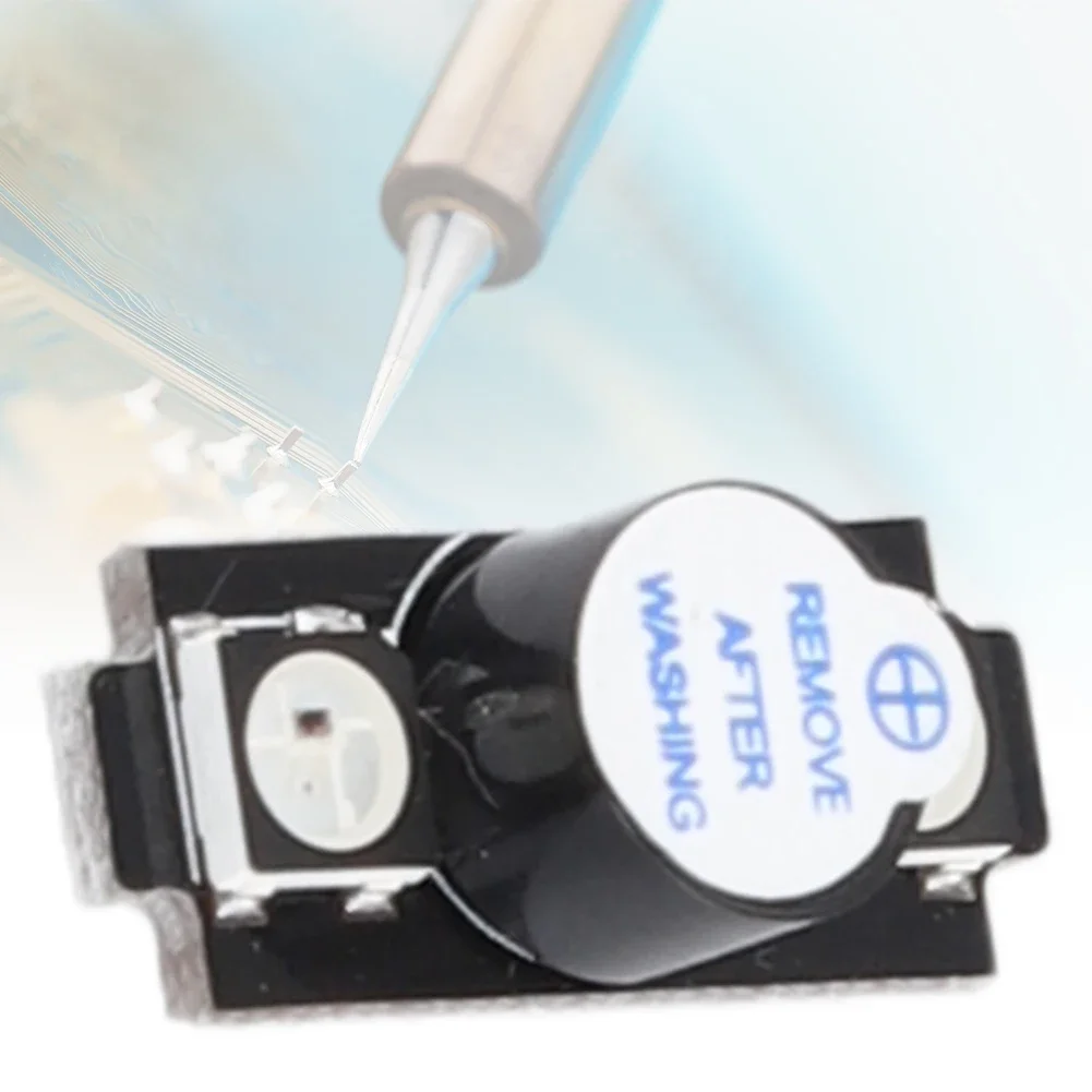 WS2812 Active Alarm Buzzer Colorful RGB LED Beep Speaker Buzzer Beeper for RC FPV Freestyle Drones Replacement DIY Parts