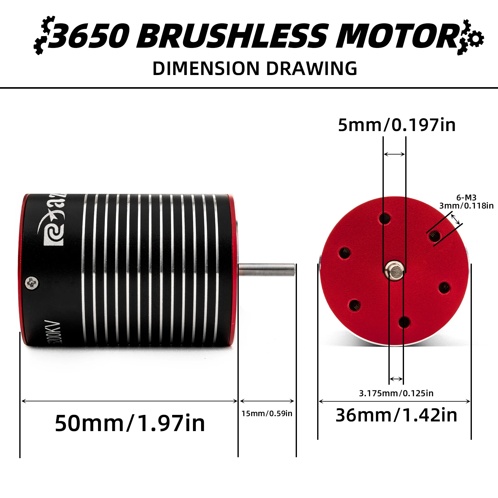 Micro moteur ESC 60A/120A brushless pour RC voiture bateau