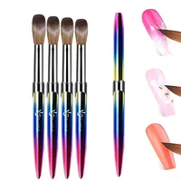 No.10/12/14/16 20-26mm crylic Nail Brush Pen for Acrylic Application Professional Acrylic Powder Extension 3D Carving Tools 1