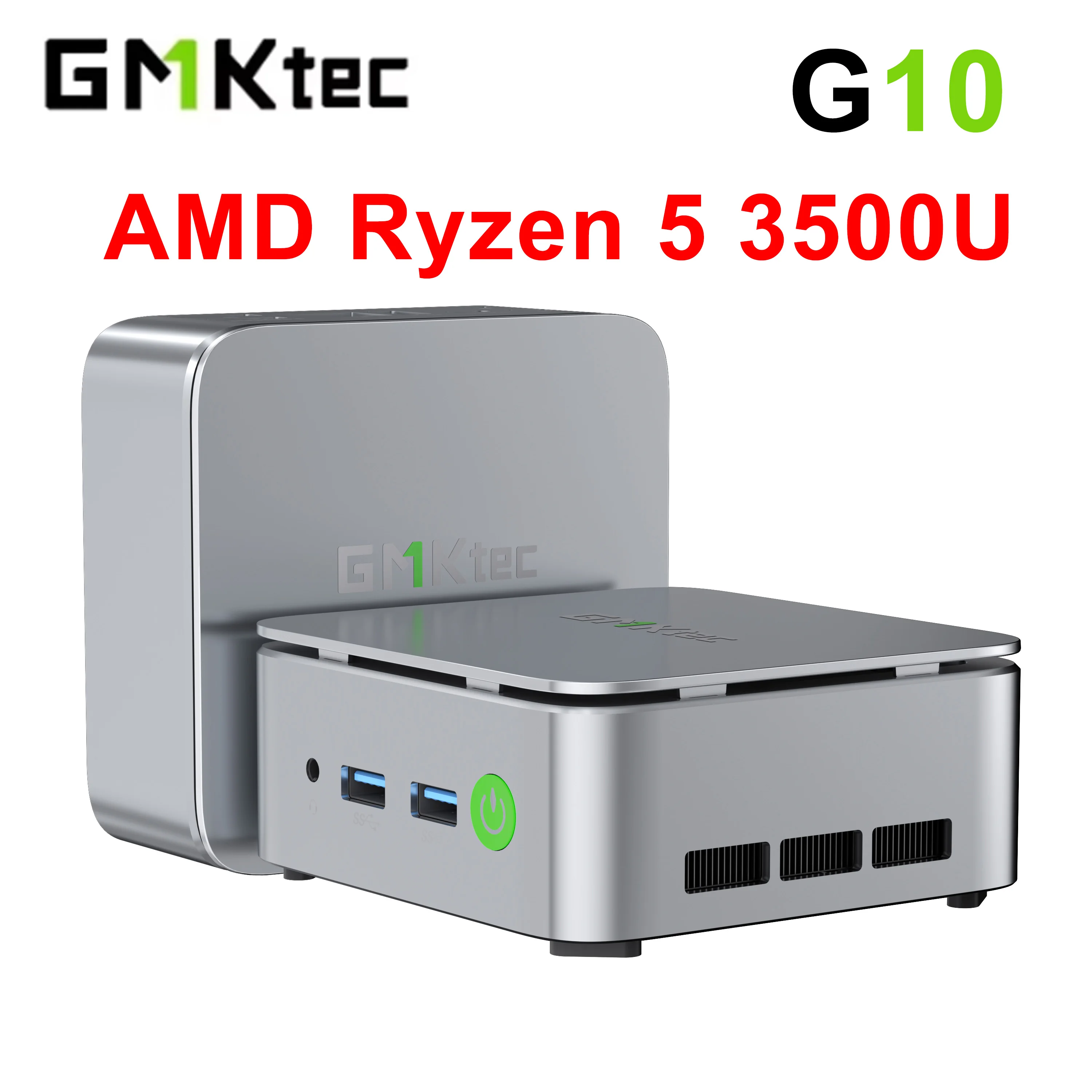 GMKtec G10 Mini PC AMD Ryzen 3500U 16GB DDR4 500GB