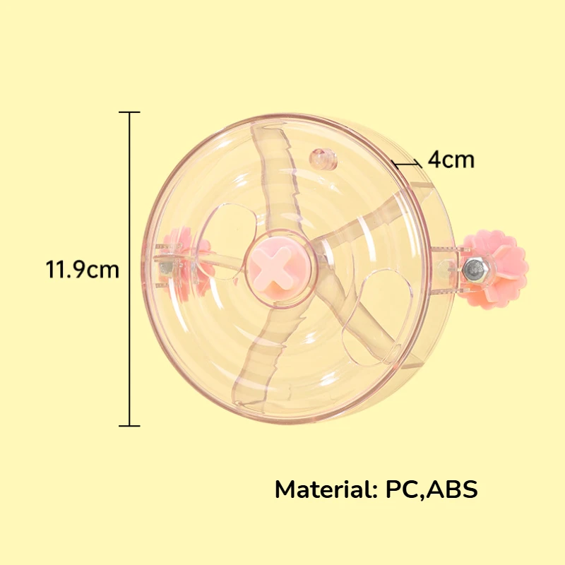 Rotate Pet Parrot Toys Wheels Bite Chewing Birds Foraging Food Box Cage Feeder Birds Accessoires