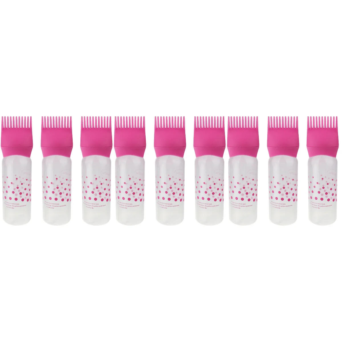 pcs Colorful Hair Dye Bottles Hairdressing Hair Applicator with Scale