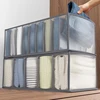 Clothing Storage Organizer Box Cabinets Drawer Jeans Organizer Underwear Pants T-Shirt Socks Storage Box Save Wardrobe Space 1