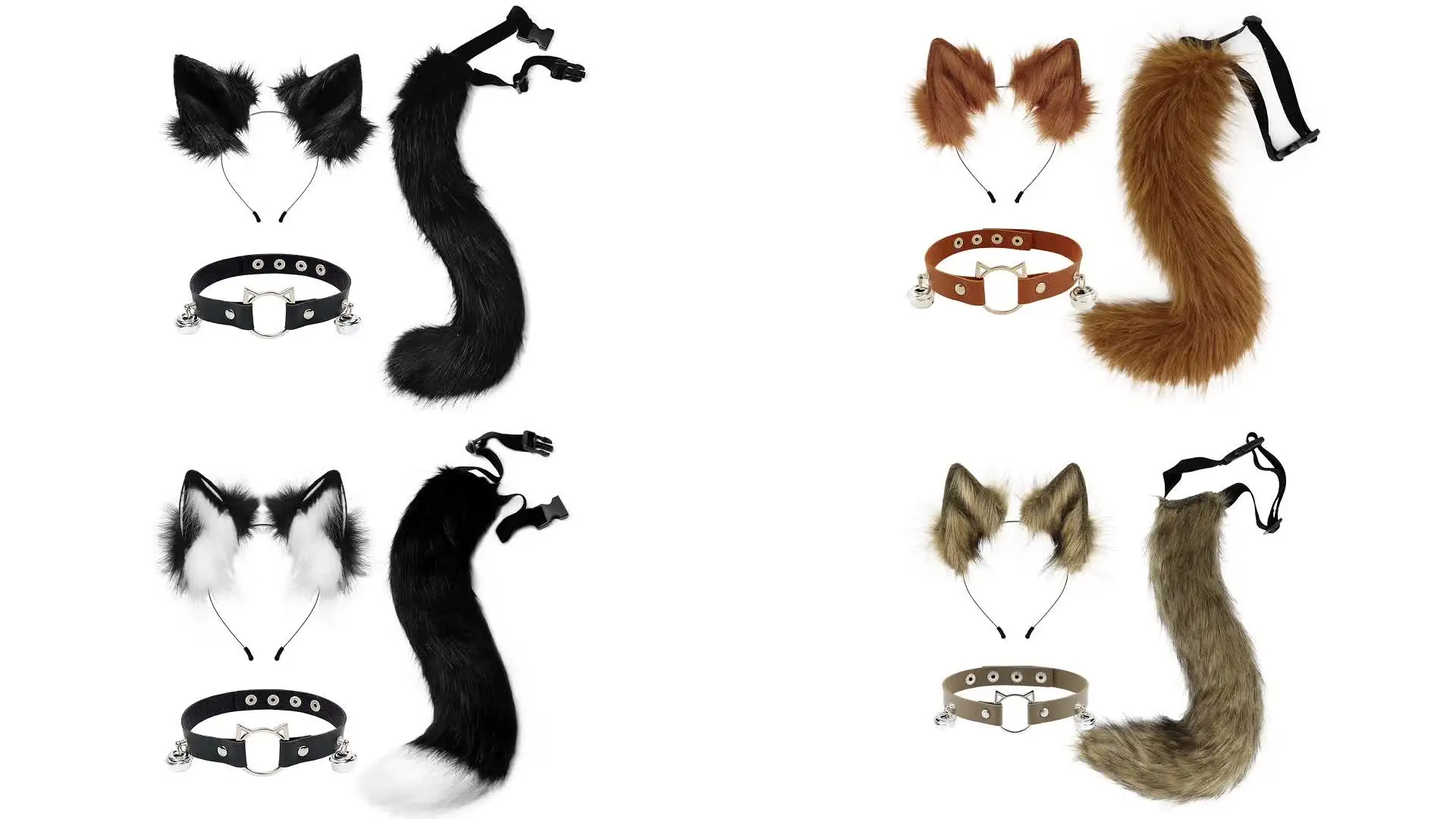 グレー ファー コスプレ衣装 耳付き 在庫セール】ふわもこアニマル City コスプレ グレーウルフ