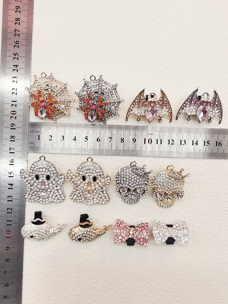 Fibbie Decorative Per Lacci Scarpe - Set 8 Pezzi In Argento E Oro Con Strass, Per Sneakers Donna - Foto 10