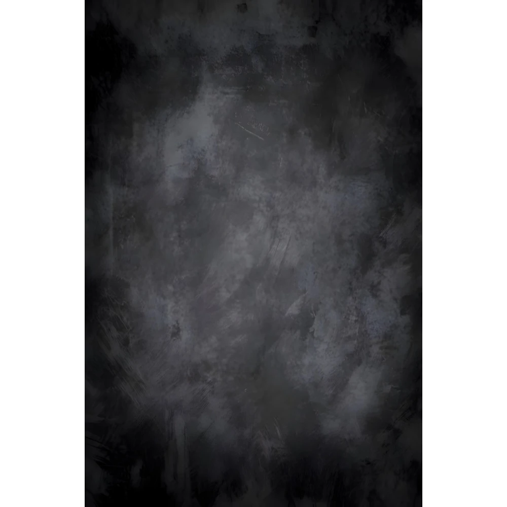 Black Gray Solid Gradient Abstract Photography Backdrop