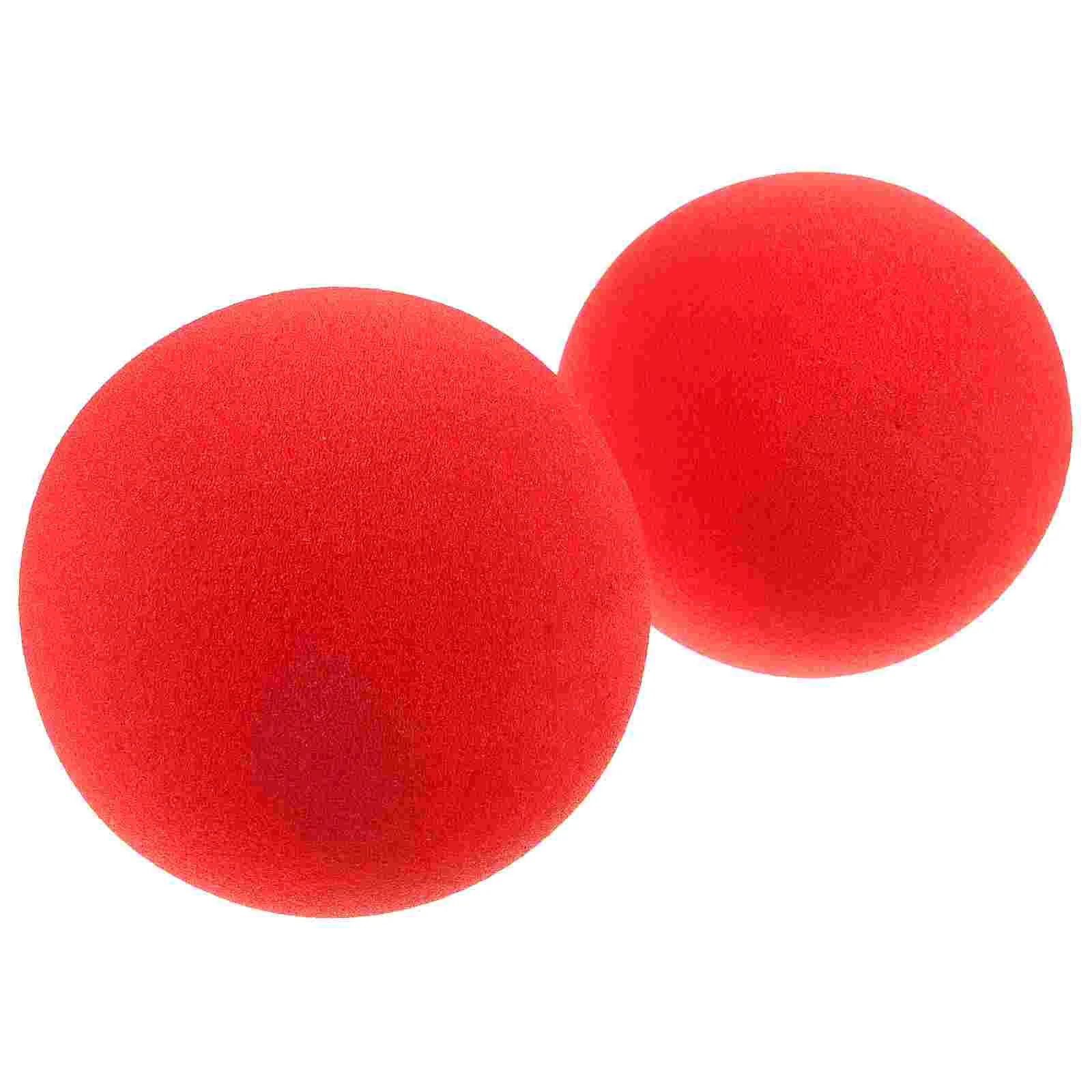 

2 Pcs Toys for Kids Trick Supplies Sponge Ball Decorations Cosplay Festival Balls Sponges Child