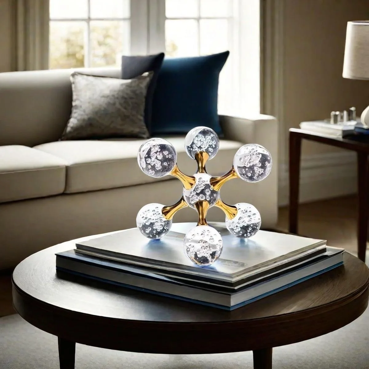 Minimalist Molecular Crystal Ornaments 2