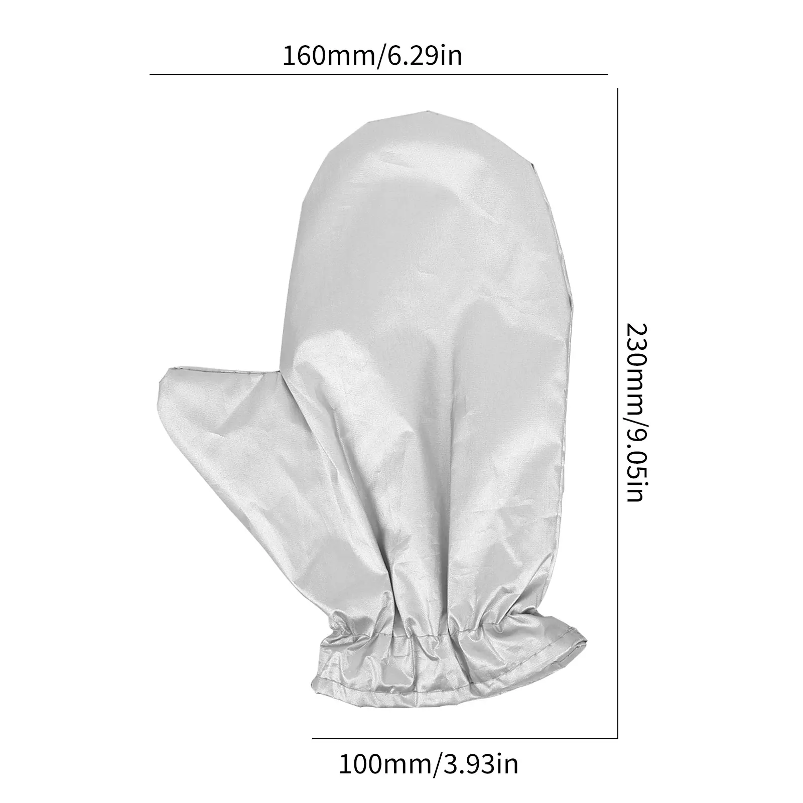 1 Pair Garment Steamer Ironing Gloves Anti Steam Mittens Heat Resistant Protective Gloves for Clothes Supplies