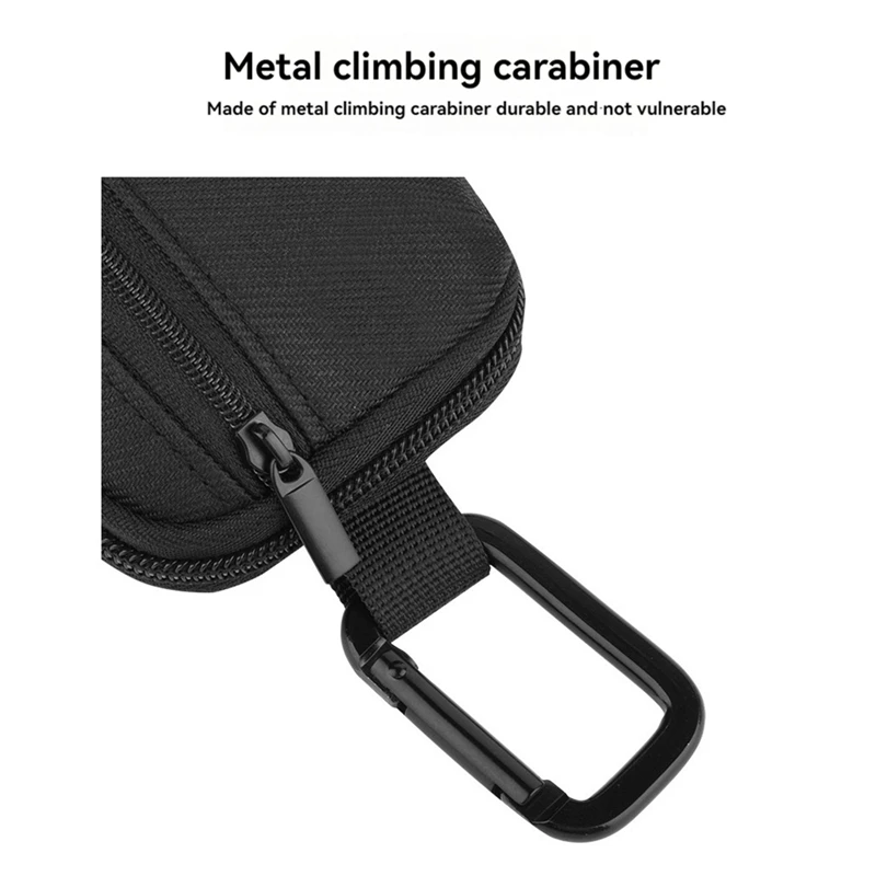 Txesign Portable Storage Bag Carrying Case For Airfly Audio Transmitter Receiver And Bluetooth Earbuds Charging Case