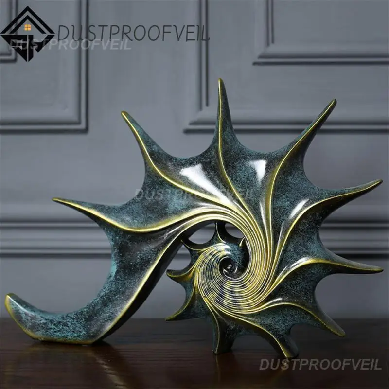 

Creativity Energetic Decorative Ornaments Creative Design Durable Conch Jewelry Interior Design Iron Ornaments Smooth Hand-made