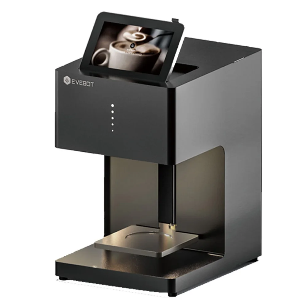 Evebot Coffee Latte Machine Art Coffee Printer Guinness Beer Yogurt Tea
