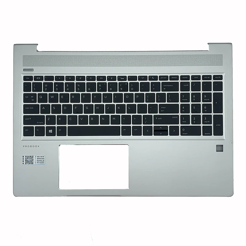 Tastiera Del Computer Portatile Per Hp Probook 15 450 G6 455 G6 455R G6 450 G7 455 G7 455R G7 Us W/Palmrest Copertura Senza Retroilluminazione