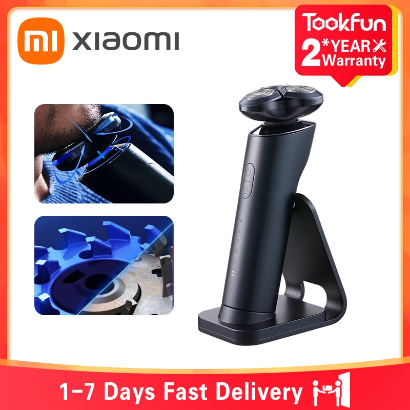 XIAOMI MIJIA Electric Shaver S700 Portable Flex Razor 3 Head Shaving