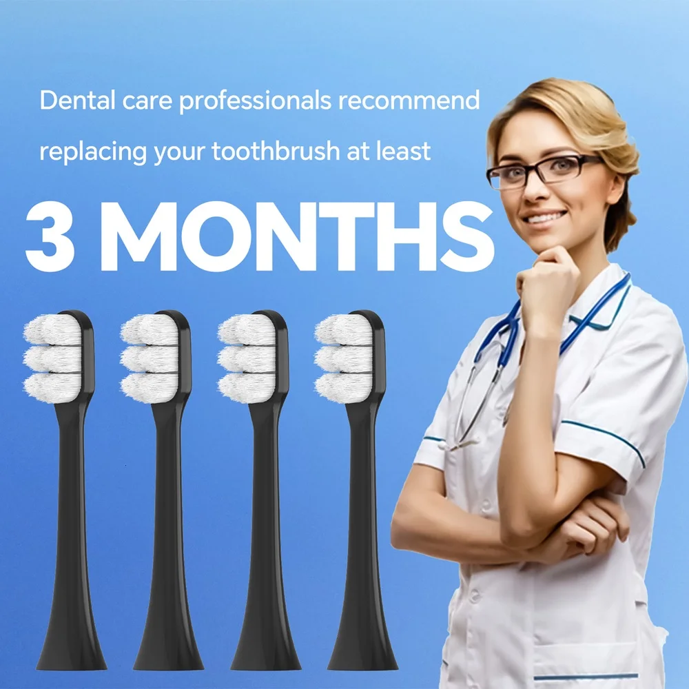 2 4 8 12 Pcs Compatible with Philips Sonicare Electric Toothbrush Ultra Soft Replacement Brush Heads, Toothbrushes Head Refills