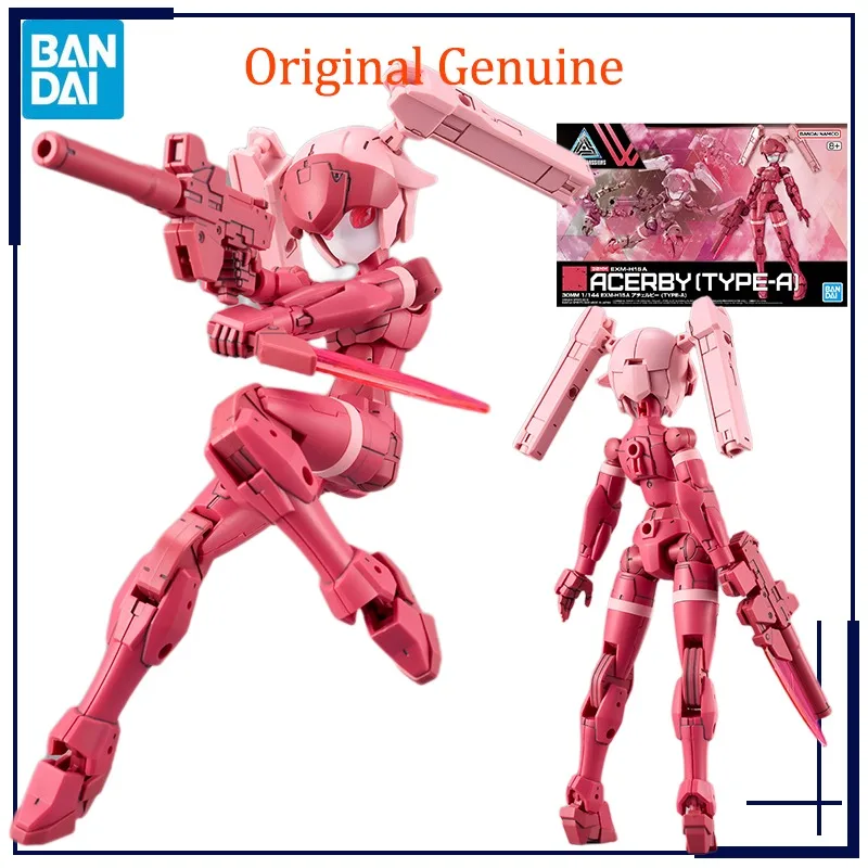 

Original Genuine Bandai Anime 30MS EXM-H15A ACERBY(TYPE-A) Assembly Model Toys Action Figure Gifts Collectible Ornaments Kids