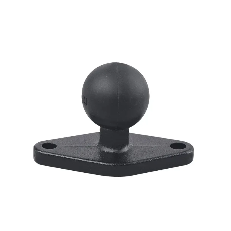 Aluminum Rubber 1 inch Tripod Ball Head Round Square Mounting Base Motorcycle for Gopro for Ram Mounts Garmin DSLR action camera adapter