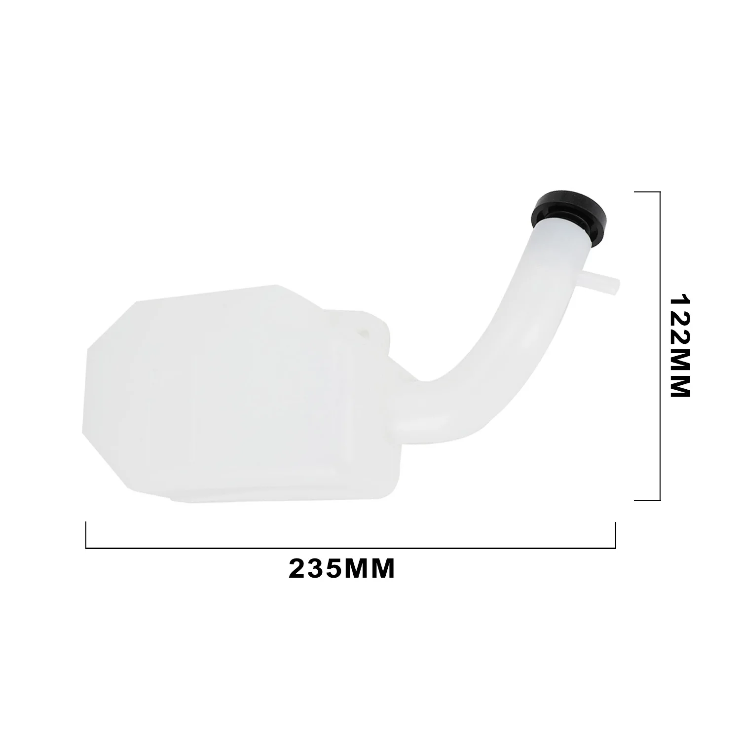 Radiator Water Tank Coolant Bottle Overflow Reservoir For Suzuki LTZ 400 Motorcycle Parts Electric Dirt Bike