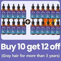 Natural Color Repair & Nourishing Hair Serum for Men and Women - Anti - Gray Care (Buy 10 Get 12 Free)