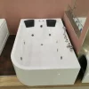 Smart Soaking Tub 2 Person ABS Corner Freestanding Massage Bathtubs with Jet 4