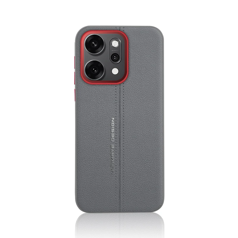 Business PU Leather + Soft TPU Edge Ultra Thin Phone Cover