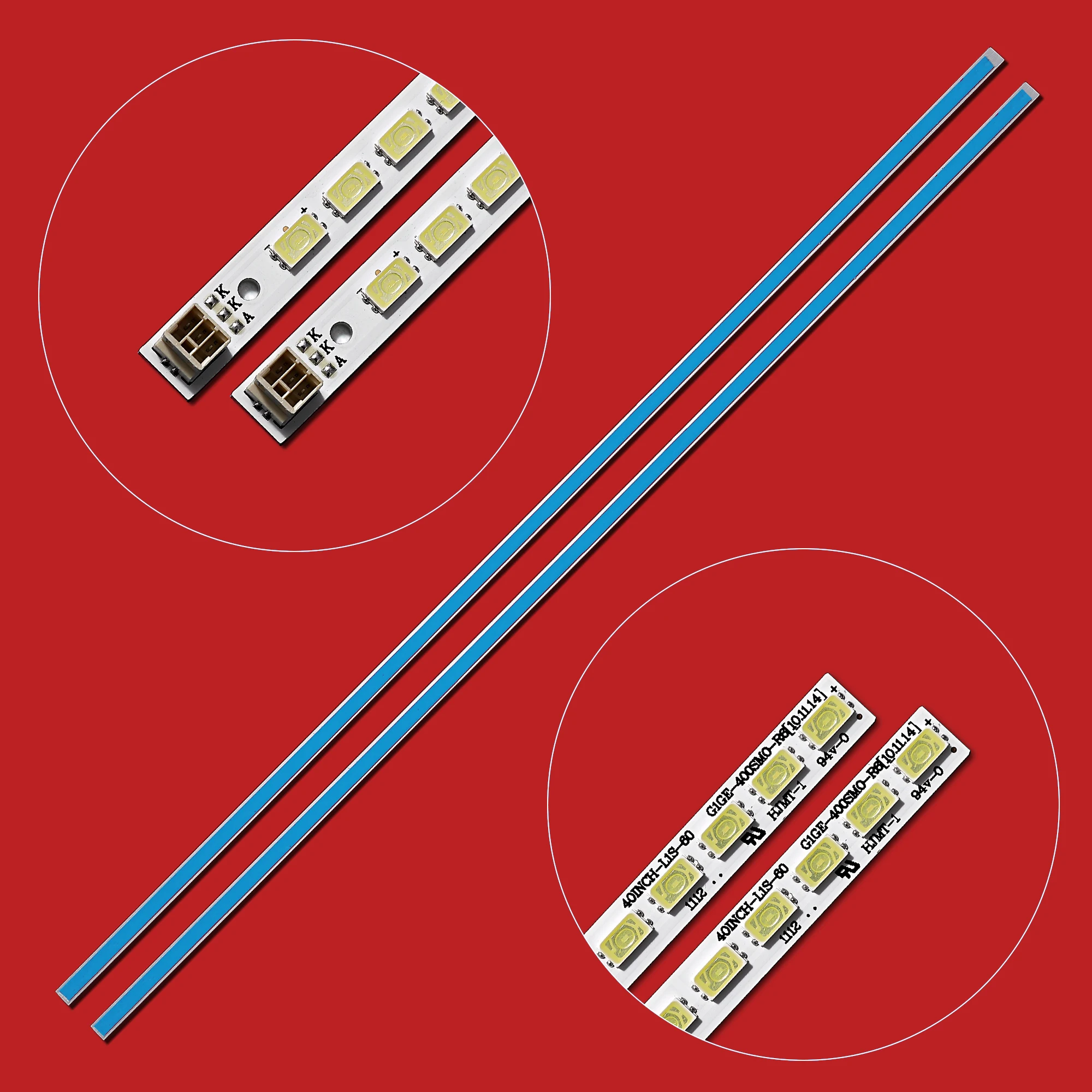 TV Lamp LED Backlight Strips For Grundig 40VLE6142C LED Bars SLED ...