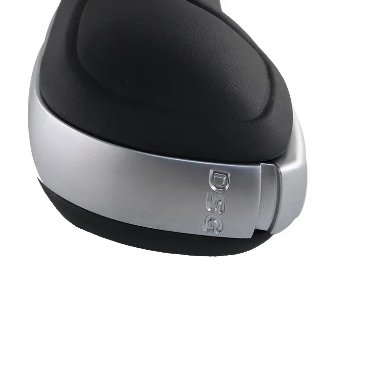 폭스바겐 투아렉 2 II MK2 7P 2010-2018 아틀라스 테라몬트 2018-2021 DSG 자동 변속기용 가죽 기어 변속 노브 레버 기어박스 시프터 핸들