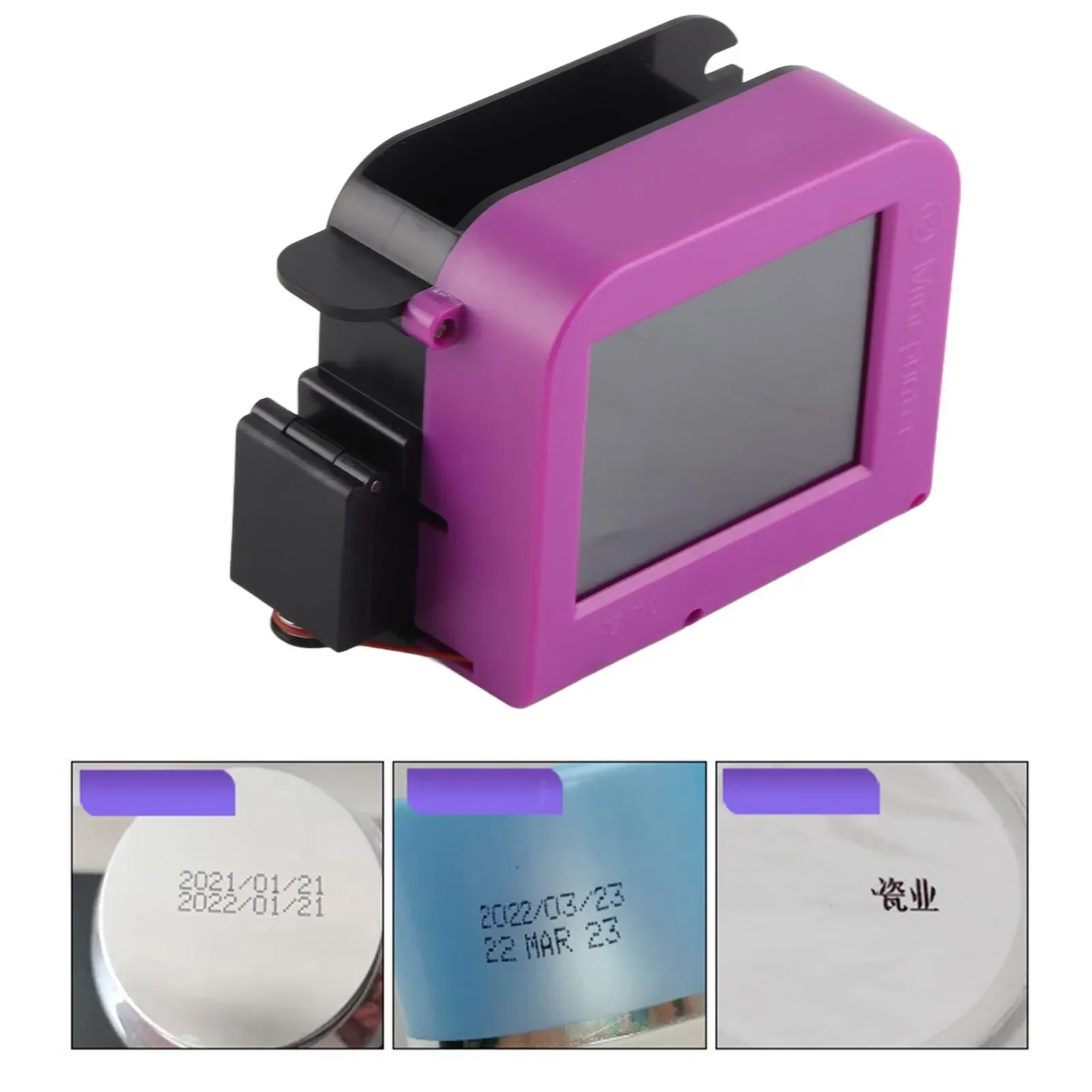 휴대용 잉크젯 프린터 분리형 휴대용 스마트 잉크젯 코딩기 생산 날짜 QR 휴대용 잉크젯 프린터