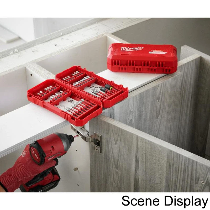 Milwaukee Original Small/Medium/Large ToolBox Case Rows Driver Accessories Multifunctional Storage Tool Accessories tool case