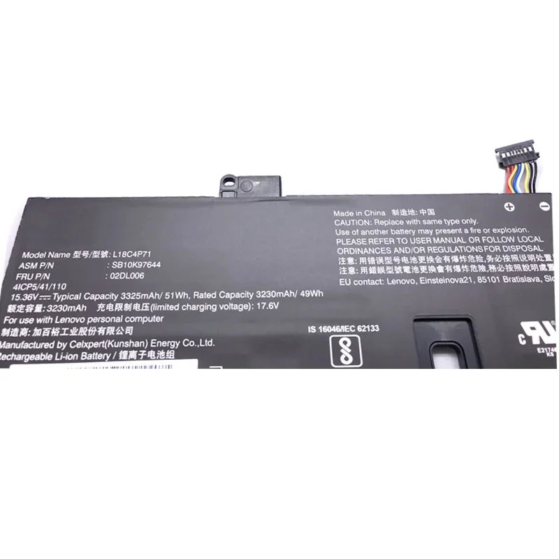 LMDTK New L18C4P71 L18L4P71 L18M4P72 Laptop Battery For Lenovo X1