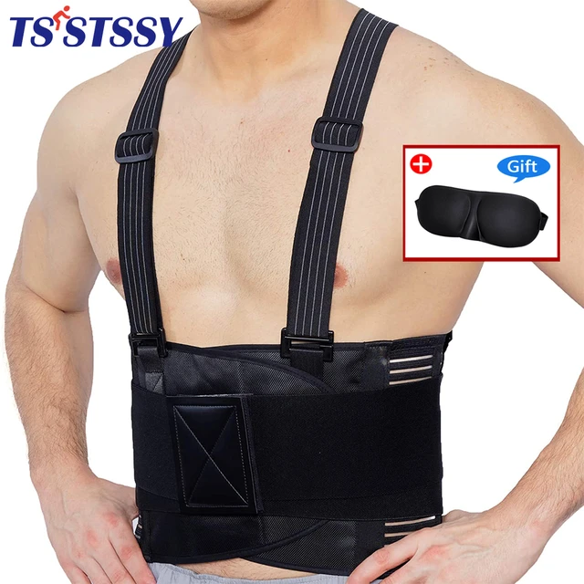 Adjustable Work Lumbar Back Support Belt With Detachable Suspenders For Back  Pain Relief, Injury Recovery, Heavy Lifting Support - Waist Support -  AliExpress