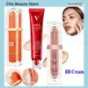 VC BB Cream Foundation Makeup Moist Waterproof Face Base Perfect Cover Korea Cosmetics Vitamin C Tone Up Cream 30g/35g/40ml 1
