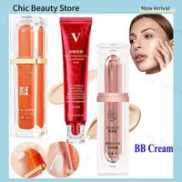 VC BB Cream Foundation Makeup Moist Waterproof Face Base Perfect Cover Korea Cosmetics Vitamin C Tone Up Cream 30g/35g/40ml 1
