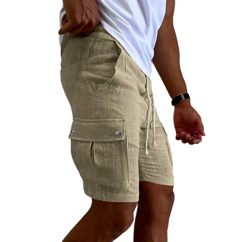 Set De 3 Pantalones Cortos Para Hombres, Nuevos Con Forro Y Bolsillos