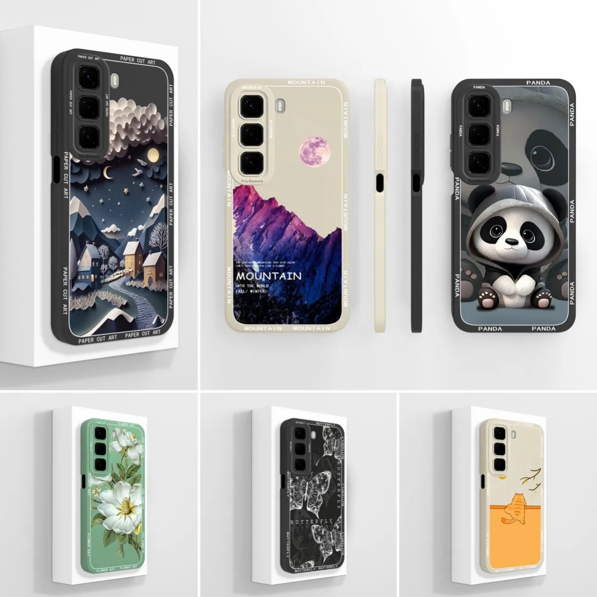Durable Anti-Slip Panda Soft Silicone Protective Case