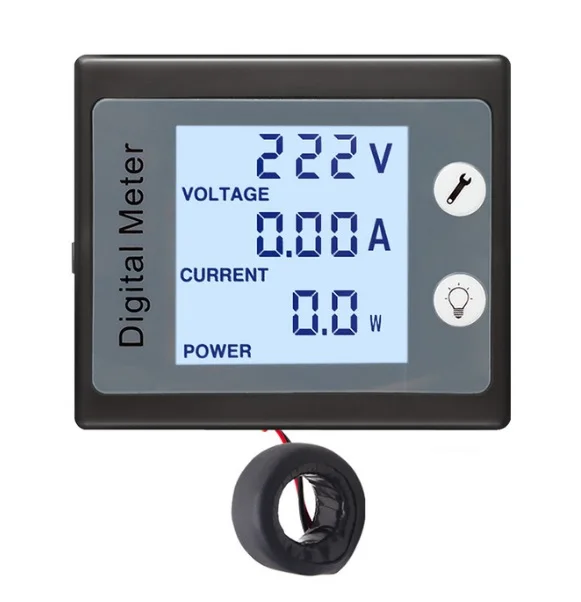 

100A AC 260V Digital LCD Panel Voltage Meter Power Energy Ammeter Voltmeter