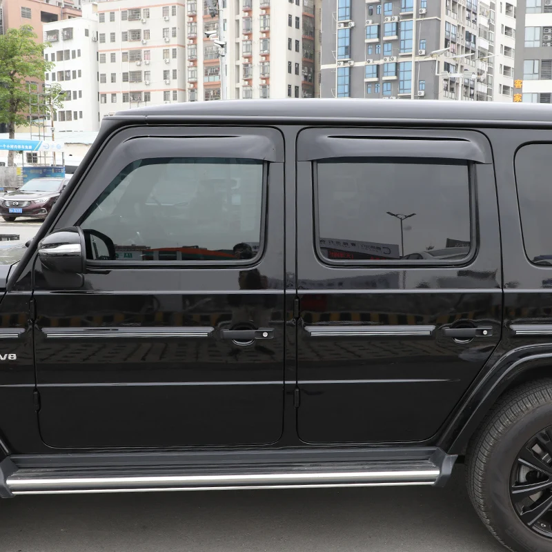 Voiture Deflecteurs D'air Pour Mercedes-Benz C-Class W202 W203 W204 W205 1993-2018 Fenêtre Côté Déflecteurs Déflecteur Vent Visières Pare-Pluie Porte Visière Accessoires,ForW203/01-07Sedan