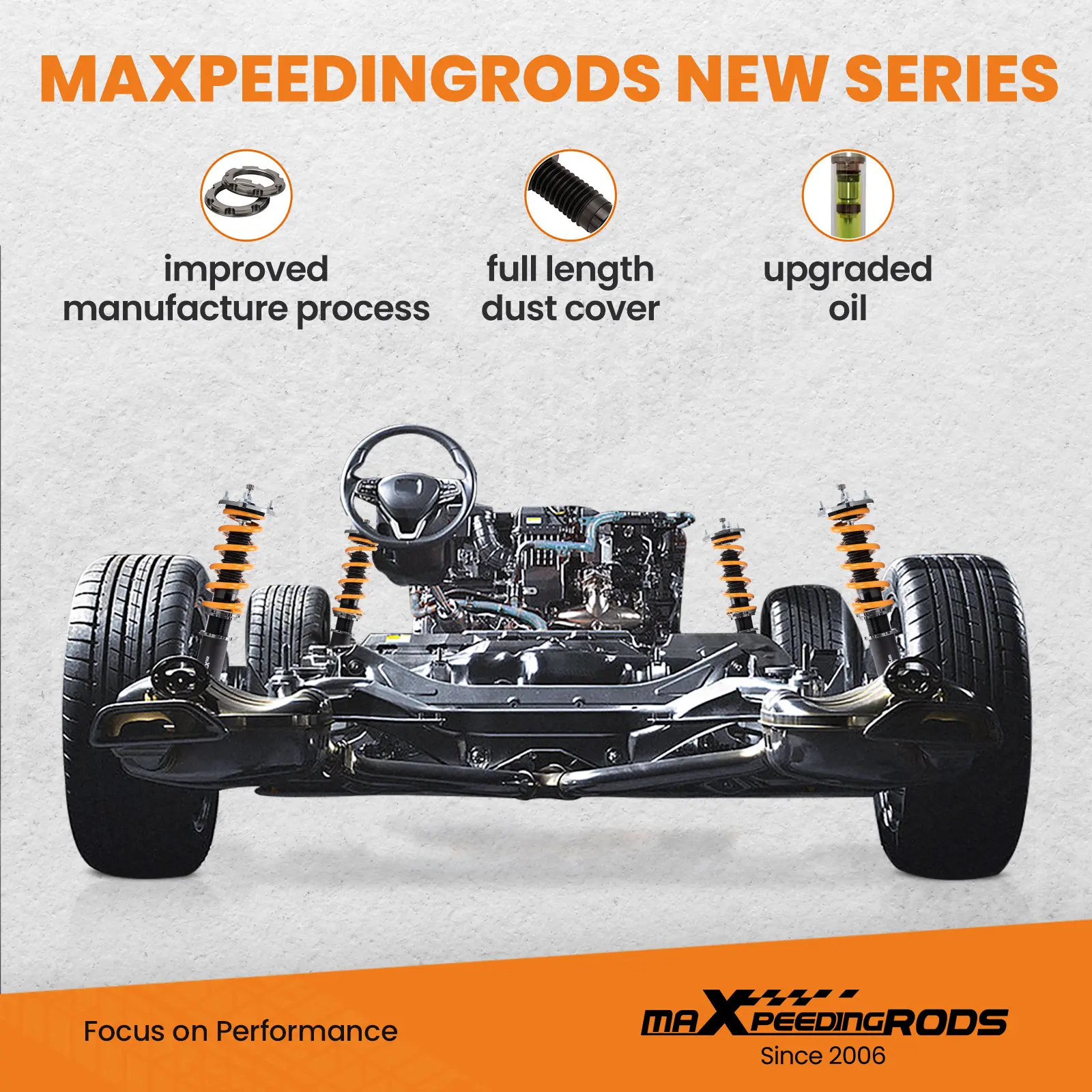 Maxpeedingrods Ͽ 24   ϰ ŰƮ,  LS460 2007-2016 RWD